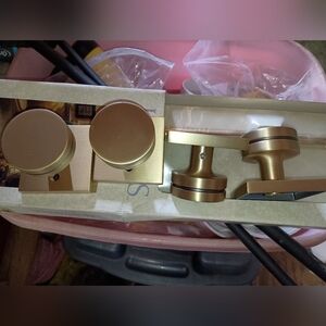 Brass Door Knob Set
